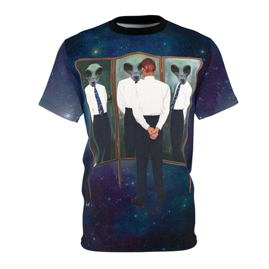 "Aliens Among Us" Unisex Cut & Sew Tee