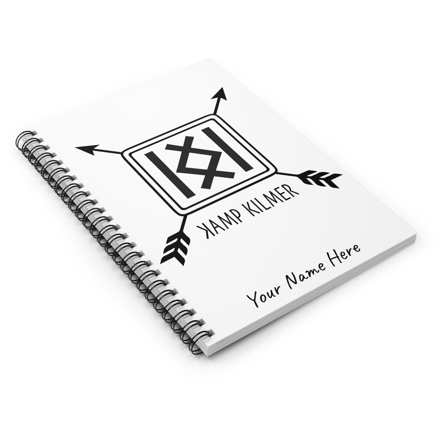 "Kamp Kilmer" Spiral Notebook - Ruled Line