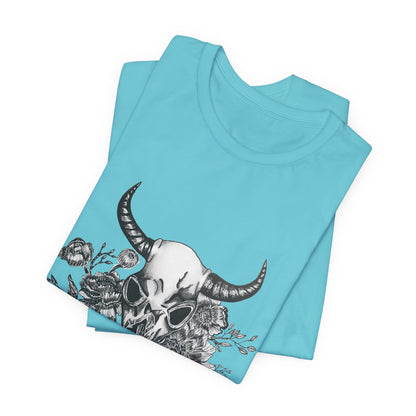 "Eternal Bloom" Unisex Jersey Short Sleeve Tee