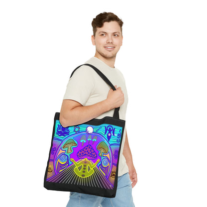 "Psychedelic Ink Trip" Tote Bag