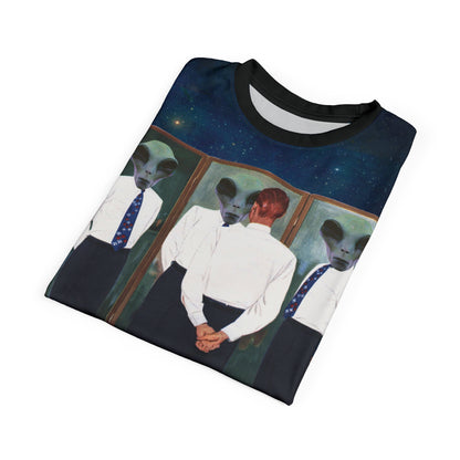 "Aliens Among Us" Unisex Cut & Sew Tee