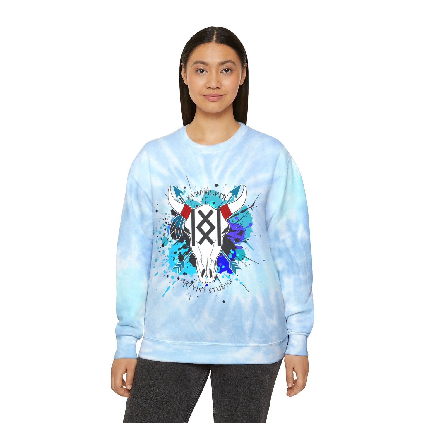 "Artyist Studio" Unisex Tie-Dye Sweatshirt