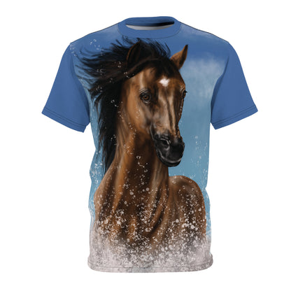 "A Splash Of Passion" Unisex Cut & Sew Tee