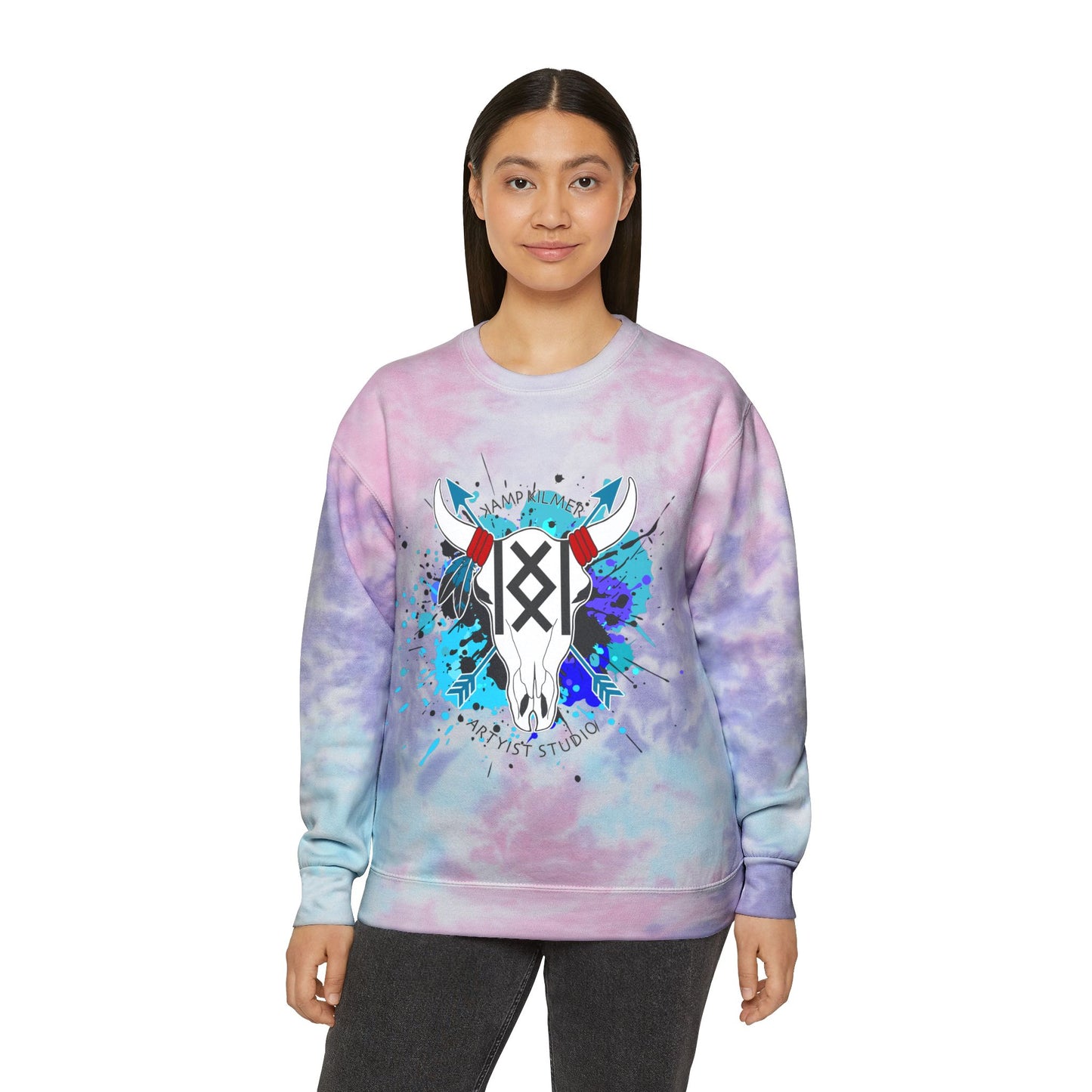 "Artyist Studio" Unisex Tie-Dye Sweatshirt