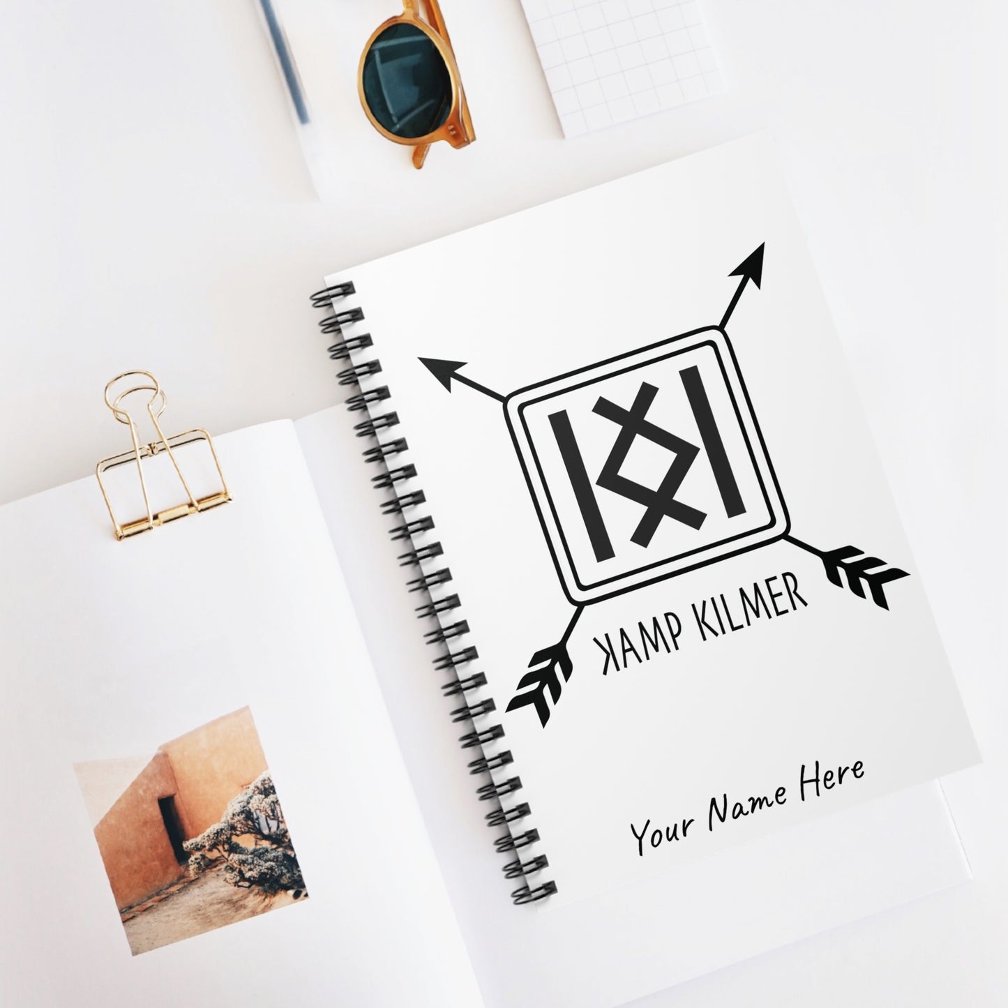 "Kamp Kilmer" Spiral Notebook - Ruled Line