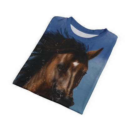 "A Splash Of Passion" Unisex Cut & Sew Tee